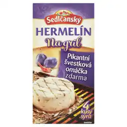 Trefa Sedlčanský Hermelín na gril s omáčkou 450g, vybrané druhy nabídka