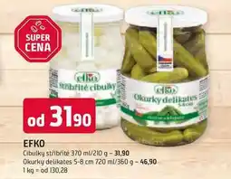 Trefa efko Okurky delikates 5-8 cm 720ml/360g nabídka