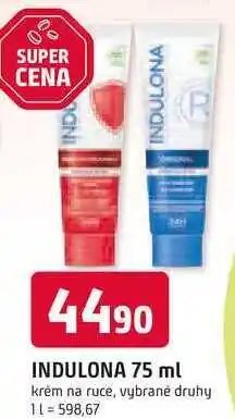 Trefa Indulona krém 75ml, vybrané druhy nabídka