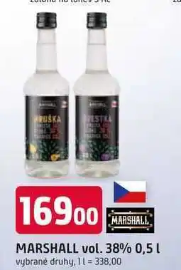 Trefa MARSHALL vol. 38% 0,5l nabídka