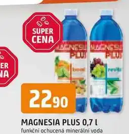 Trefa MAGNESIA PLUS 0,7 L funkční ochucená minerální voda nabídka