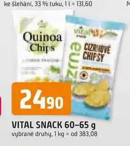Trefa VITAL SNACK 60-65 g nabídka