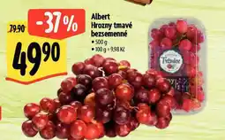Albert Hrozny tmavé bezsemenné nabídka