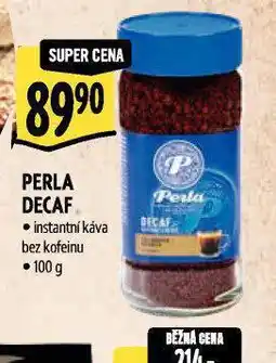Albert Perla decaf instantní káva nabídka