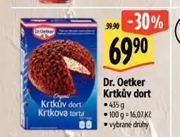 Albert Dr. oetker krtkův dort nabídka