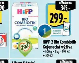 Albert Hipp 2 combiotik kojenecká výživa nabídka