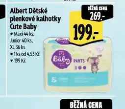 Albert Albert dětské plenky cute baby nabídka