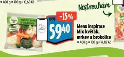 Albert Menu inspairace mix květák, mrkev a brokolice nabídka