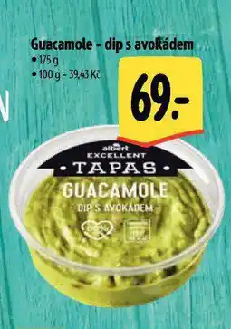 Albert Guacamole dip s avokádem nabídka