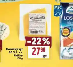Billa Horácký sýr 30% plátky nabídka
