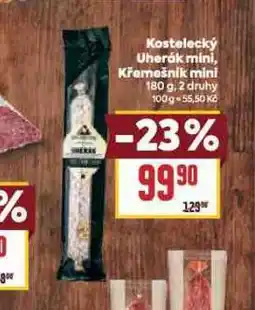 Billa Kostelecký křemešník mini nabídka