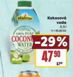 Billa Kokosová voda nabídka