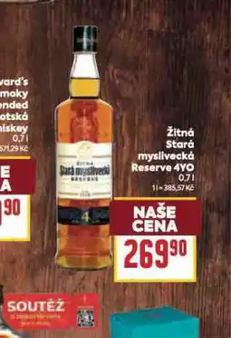 Billa Žitná stará myslivecká reserve nabídka