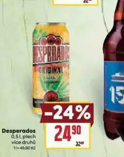 Billa Desperados nabídka