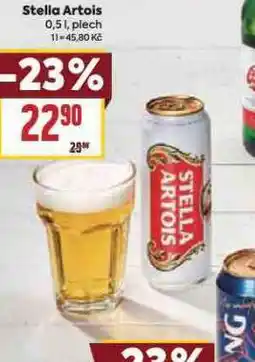 Billa Pivo stella artois nabídka
