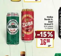 Billa Zubr grand 11 nabídka