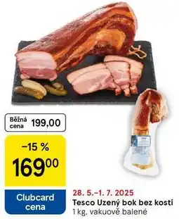 Tesco Tesco Uzený bok bez kosti, 1 kg, vakuově balené nabídka