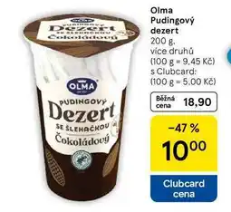 Tesco Olma Pudingový dezert, 200 g nabídka