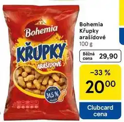 Tesco Bohemia Křupky arašídové, 100 g nabídka