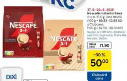 Tesco Nescafé Instantní káva, 10x 8-16.5 g nabídka