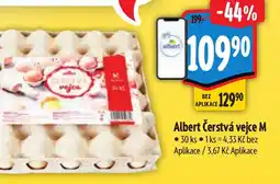 Albert Albert Čerstvá vejce M nabídka