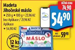 Albert Madeta Jihočeské máslo nabídka