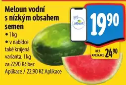 Albert Meloun vodní s nízkým obsahem semen nabídka