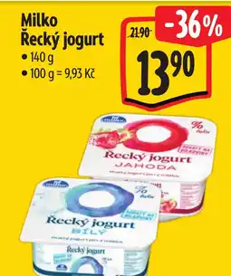 Albert Milko Řecký jogurt nabídka