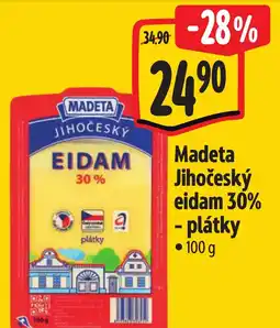 Albert Madeta Jihočeský eidam 30% - plátky nabídka