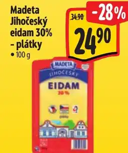 Albert Madeta Jihočeský eidam 30% - plátky nabídka