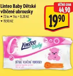 Albert Linteo Baby Dětské vlhčené ubrousky nabídka