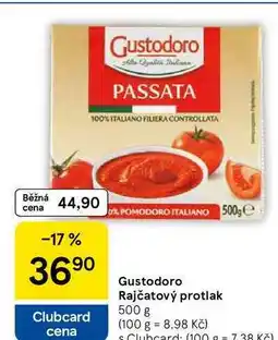 Tesco Gustodoro Rajčatový protlak, 500 g nabídka