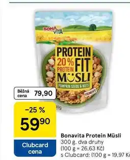 Tesco Bonavita Protein Müsli, 300 g nabídka