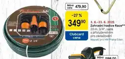 Tesco Zahradní hadice Race, 20 m. 3/4, sada s příslušenstvím pro zavlažování nabídka