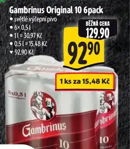 Albert Gambrinus Original 10 nabídka