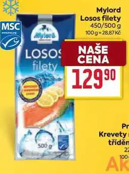 Billa Mylord Losos filety MSC 450/500 g nabídka