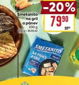 Billa Smetanito na gril a pánev 200 g nabídka