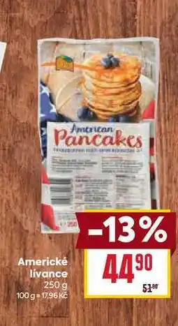 Billa Americké lívance 250 g nabídka