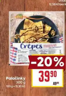 Billa Palačinky 300 g nabídka