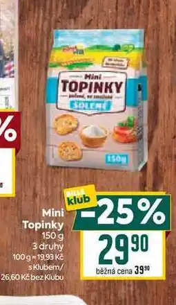 Billa Mini Topinky 150 g nabídka