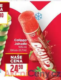 Billa Calippo Jahoda 105 ml nabídka