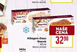 Billa Häagen-Dazs Nanuk 80 ml nabídka