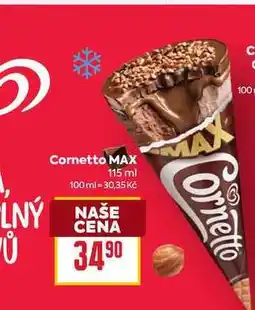 Billa Cornetto MAX 115 ml nabídka