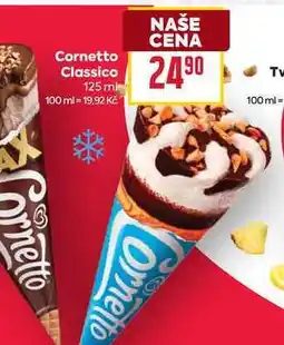 Billa Cornetto Classico 125 ml nabídka