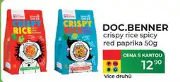 Tamda Foods DOC.BENNER crispy rice spicy red paprika 50g nabídka