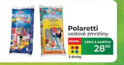 Tamda Foods Polaretti vodové zmrzliny nabídka