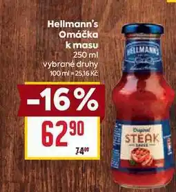 Billa Hellmann's Omáčka k masu 250 ml nabídka