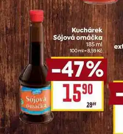 Billa Kuchárek Sójová omáčka 185 ml nabídka