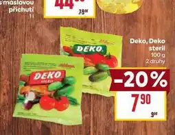 Billa Deko, Deko steril 100 g nabídka