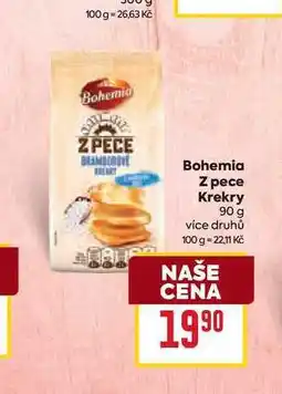 Billa Bohemia Z pece Krekry 90 g nabídka